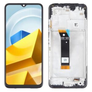 Poco M5 Display and Touch Screen Combo Replacement Price in Chennai India Original With Frame